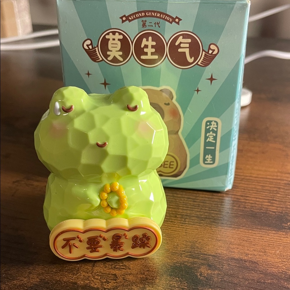 Green Frog Figurine Blind Box BRAND NEW OBO